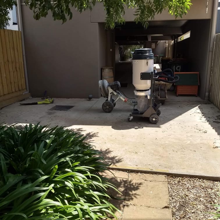 Murrumbeena Job Concrete Before Grinding
